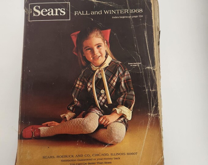 Vintage 1968 Sears Fall and Winter Mail Order Catalog - Etsy