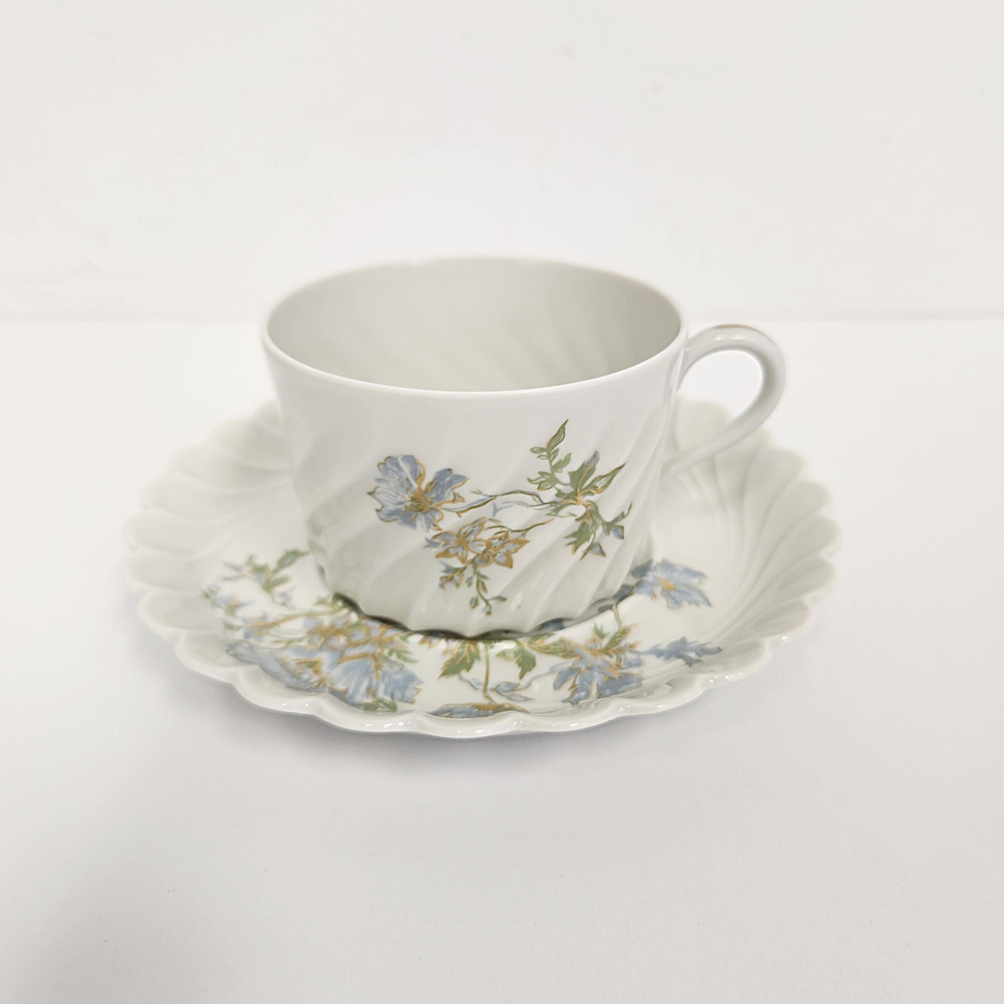 FEELING'S 　フランス　リモージュ　プレート　白磁ホワイト　２枚 FEELING'S フランス リモージュ プレート 白磁ホワイト 2枚