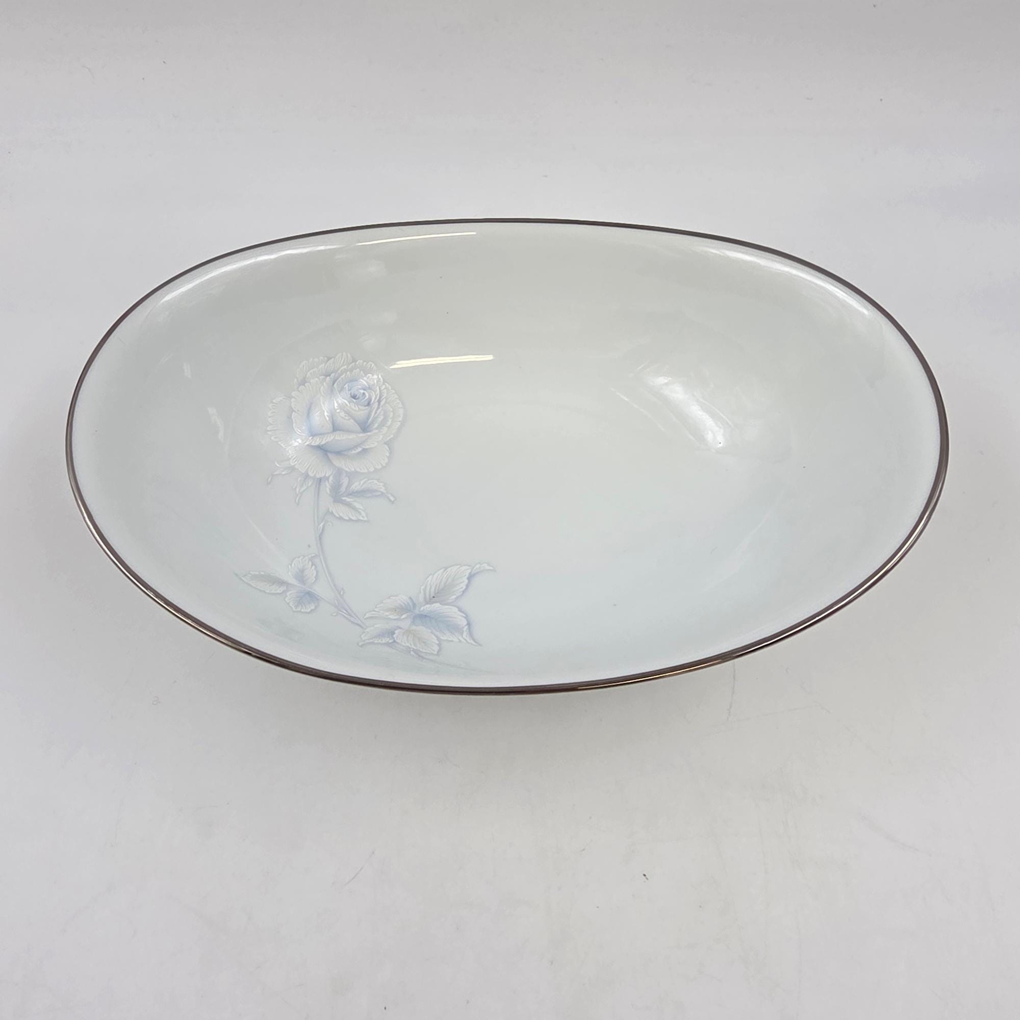 ノリタケ　ヴィンテージプレート　VIRTUE 2934　バラ　大皿1枚、小皿5枚 Vintage Noritake Virtue 2934 - 10 Inch Oval Serving or Vegetable