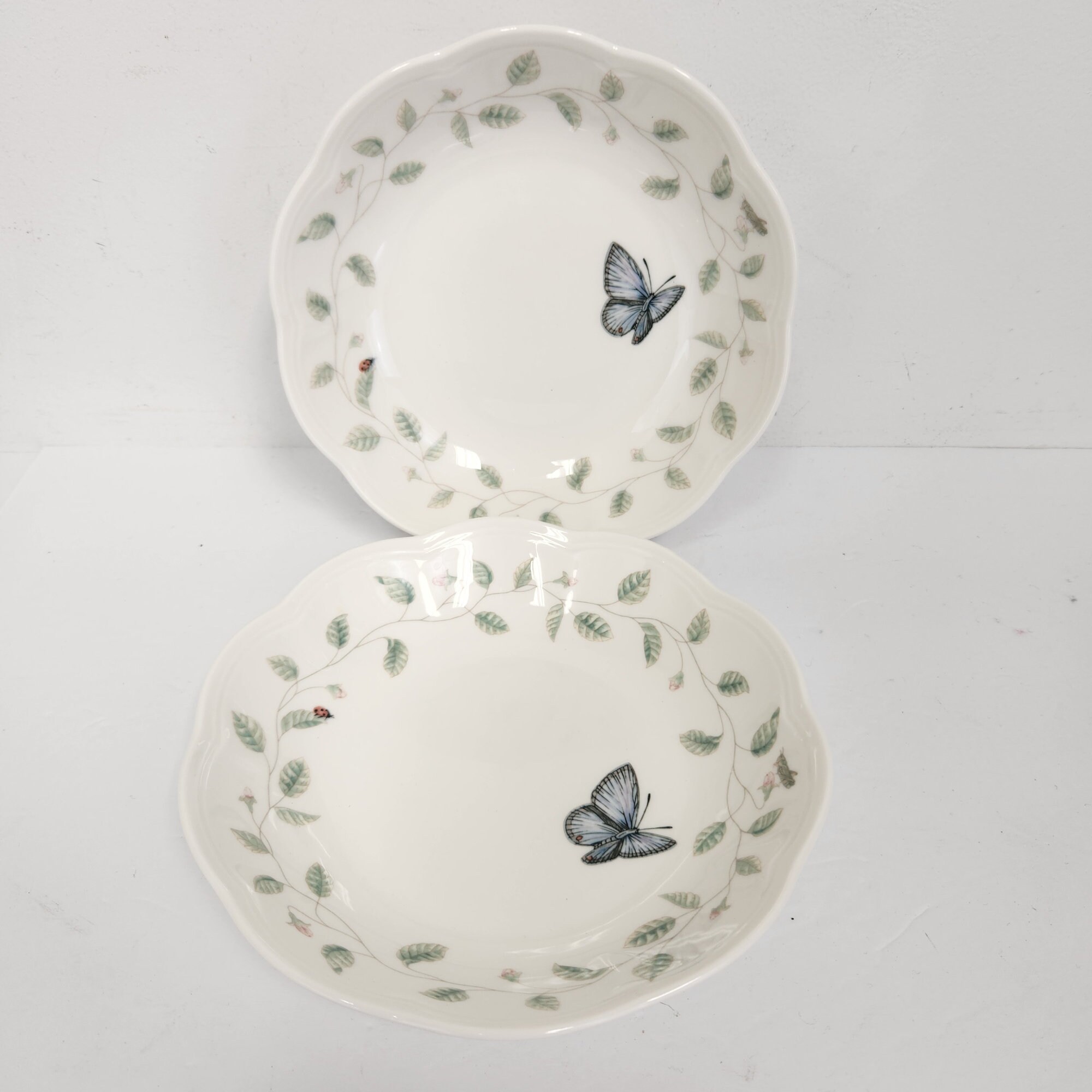 レノックス　 バタフライメドウ 7ピースパスタサラダセット新品 レノックス バタフライメドウ 7ピースパスタサラダセット新品