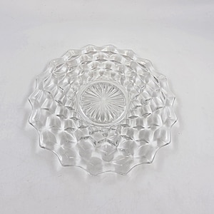 Vintage Fostoria American 7 1/2 Inch Salad or Dessert Plate