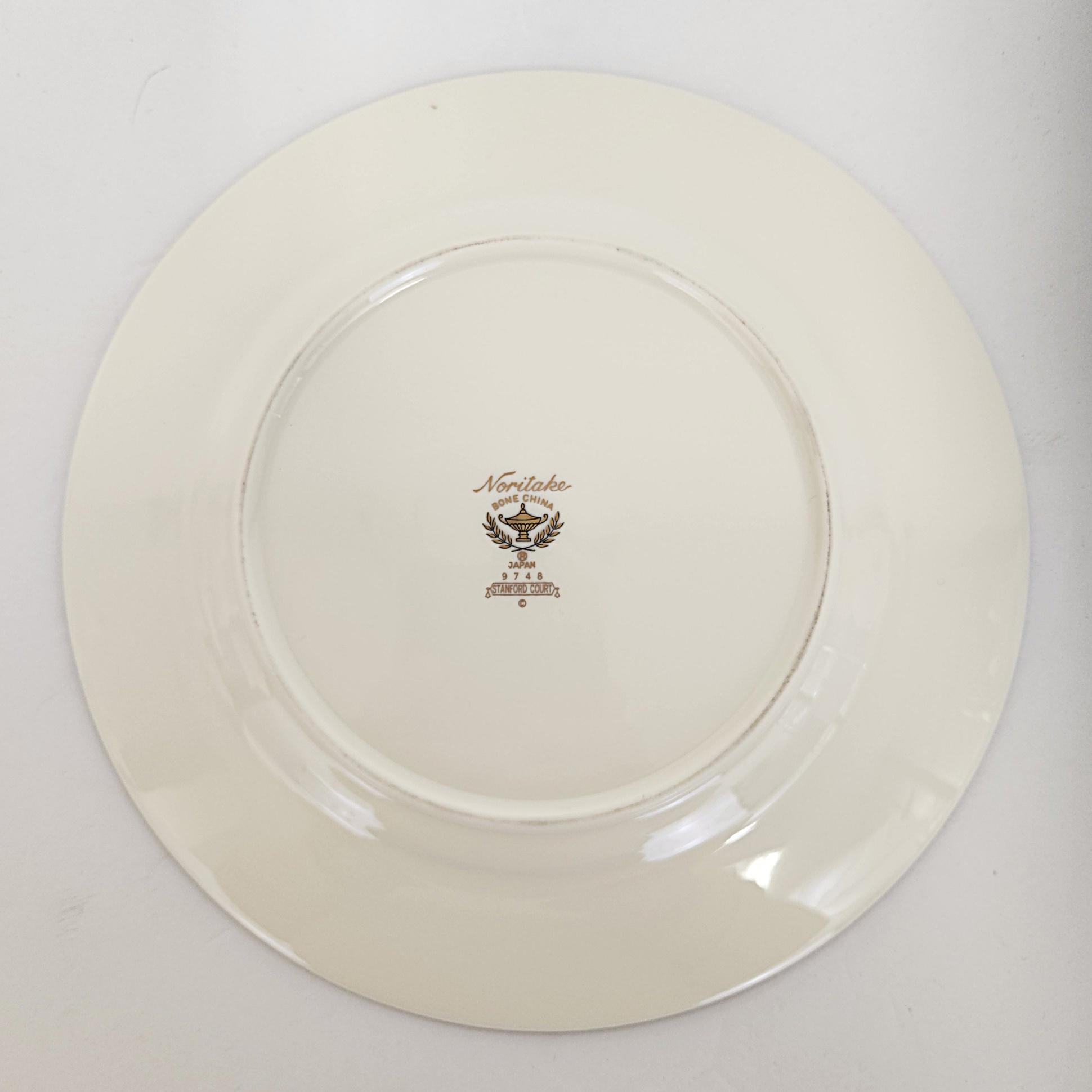 Vintage New Old Stock Noritake Stanford Court 9748 - 6 Piece Place