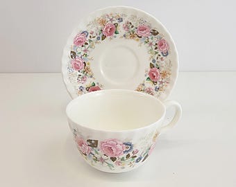 Vintage Minton Rose Garland Dinner Plate - Etsy