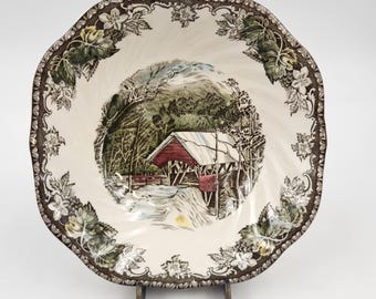 Vintage Johnson Brothers Friendly Village 7 Inch Soup - Cereal or Ice Cream Bowl