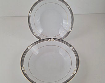Vintage Noritake Legendary Ellington #3691 Set of 2 Coupe - Soup Bowls