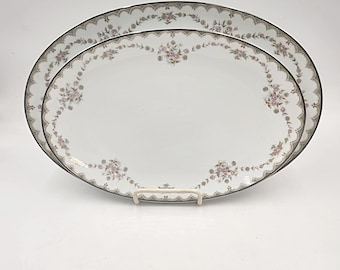 Noritake/Garland/ Pattern 5906/Superior Porcelain/Platinum Trim