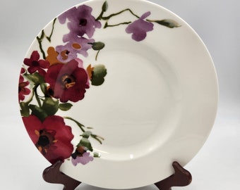 Vintage 1990's Mikasa Garden Palette Bouquet 11 1/4 Inch Dinner Plates