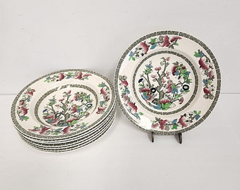 Ciotole vintage anni '60 -'70 Johnson Brothers England Indian Tree Cream Soup Bowls - 8 disponibili