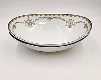 Noritake/Garland/ Pattern 5906/Superior Porcelain/Platinum Trim