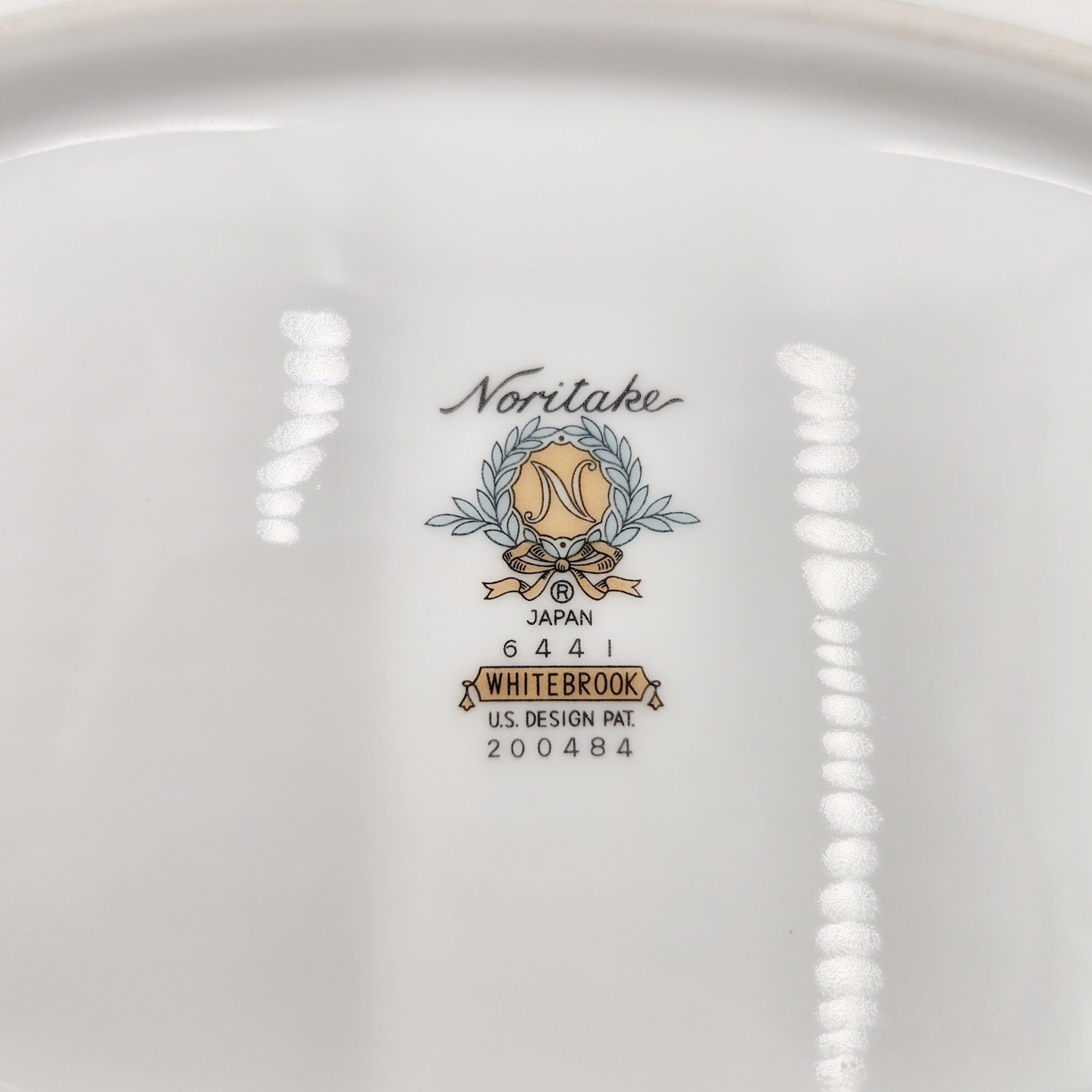 Bol De Service Noritake Whitebrook – 8 3/4 Pouces – Porcelaine Fine Occasion