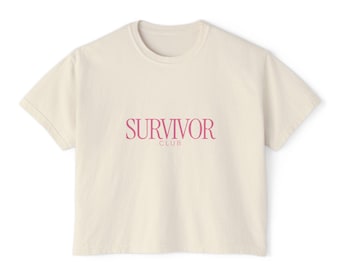 Survivor Club Women's Boxy Tee