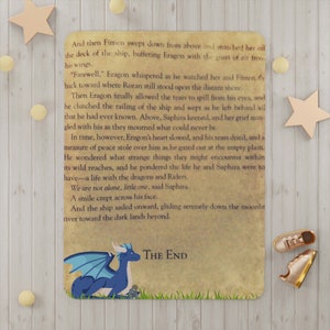 Eragon & Saphira Toddler Blanket