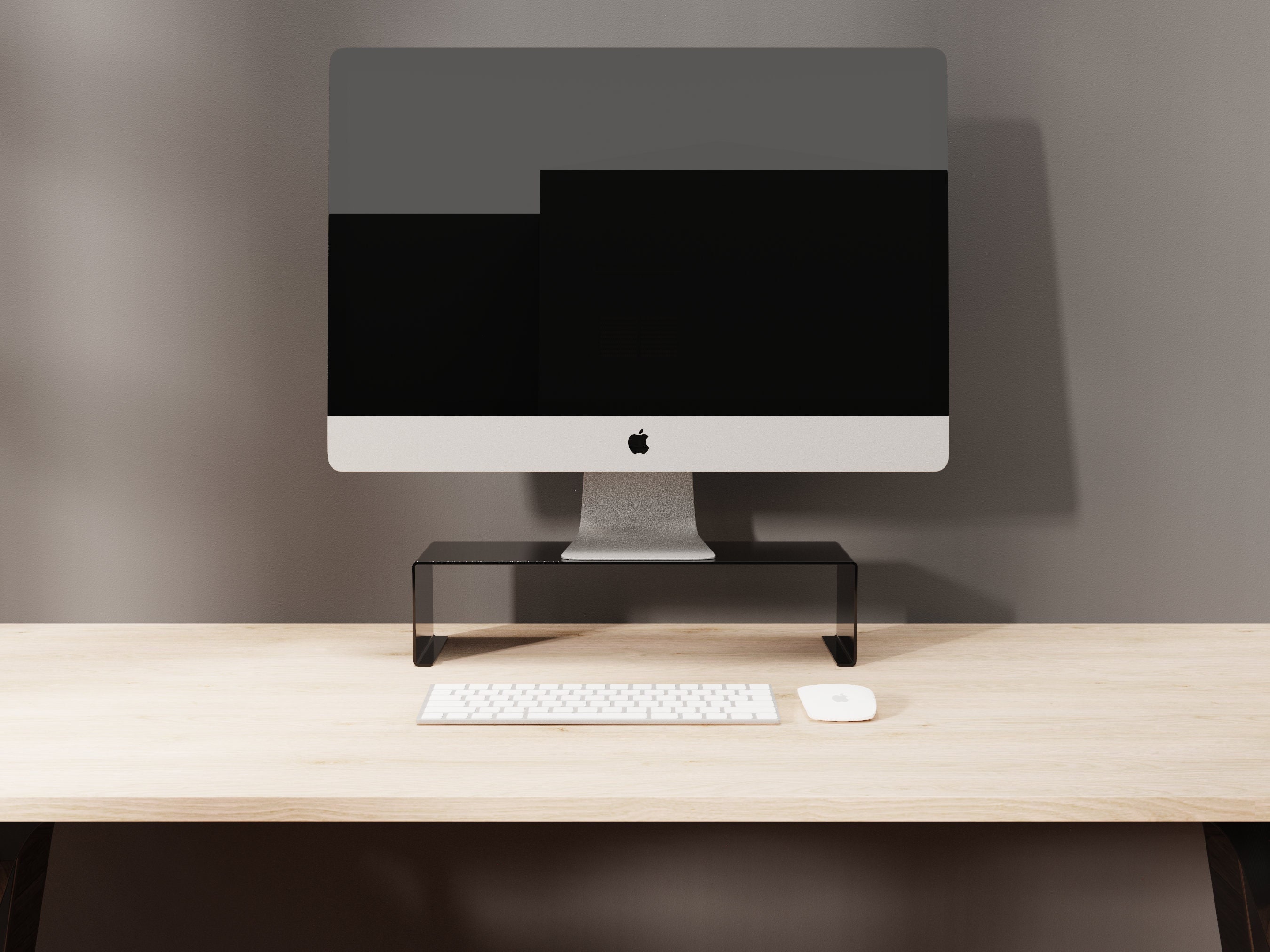 NEWO Alzador pantalla Monitor iMac PC elevador base escritorio