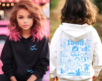 Birthday 1989 Gift Youth Hoodie, Aesthetic Hoodie, Seagull Design, Gifts For Her, Birthday Gifts