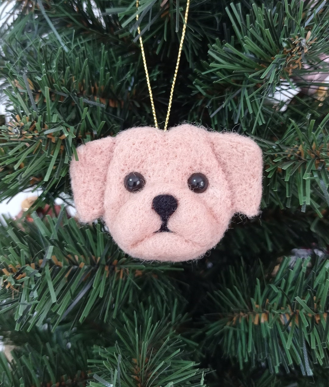 Needle Felted Maltipoo Christmas Decorations Maltipoo Etsy