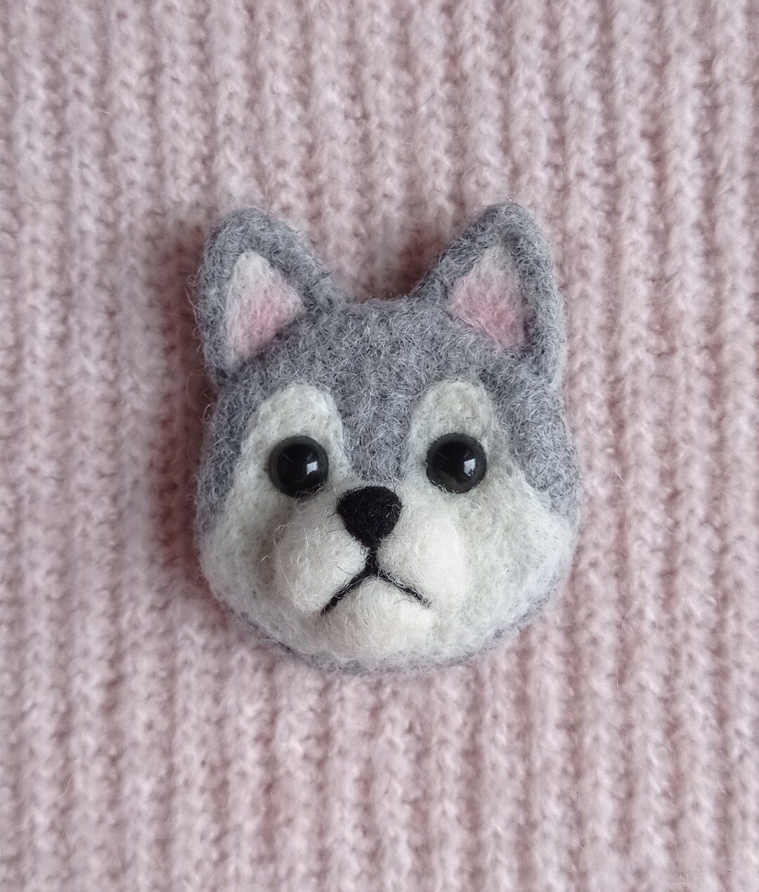 Husky Brooch Lapel Pin Husky Silhouette Pin Dog Jewelry Dog Etsy