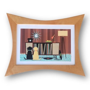 Vintage Mid Century Picture Frames - Etsy
