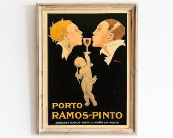 ヴィンテージワイン広告 - フランスワインのポスターまたはキャンバス