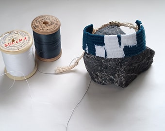 Handgewebte Armband Textil Baumwolle Schmuck