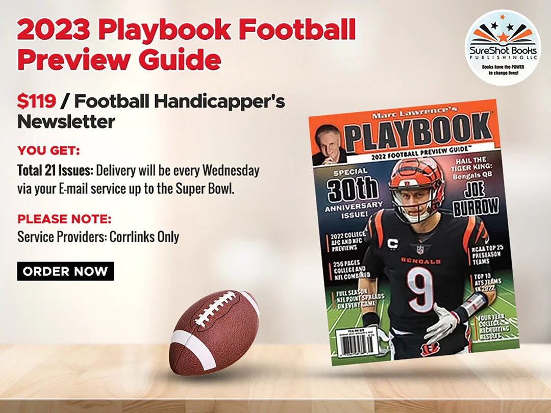 Marc Lawrence 2023 Playbook Football Newsletter Email Etsy