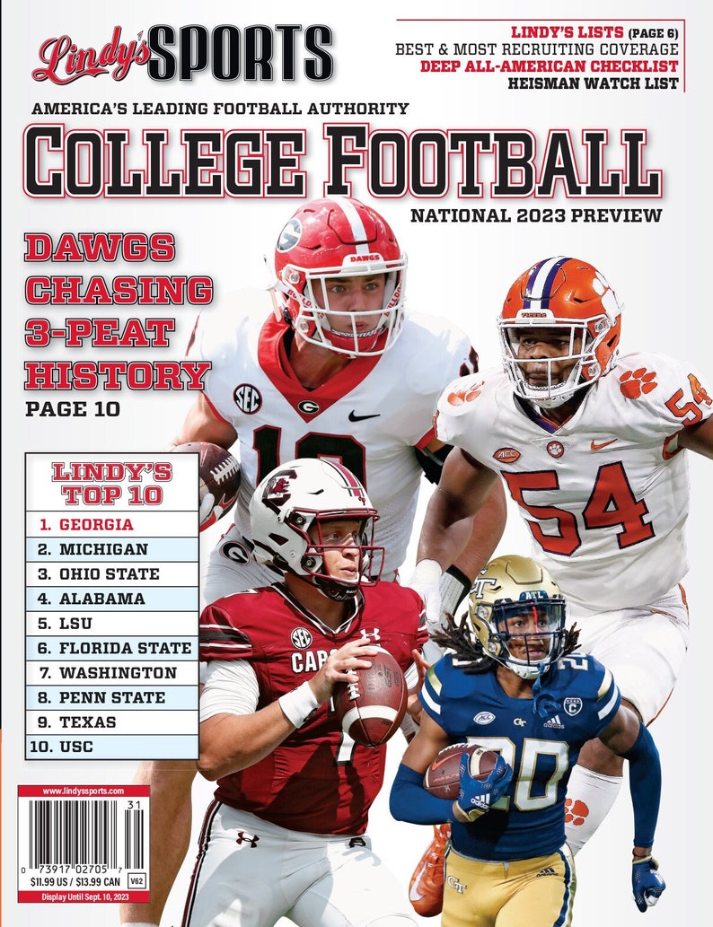 Lindy's 2023 National College Football Magazine image 1
