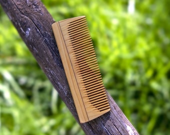 13 Taschenkamm fein ca. 13 cm aus heimischen Hölzern-handgefertigtes Präsent für Nikolaus, Adventskalender, Weihnachten, Silvester