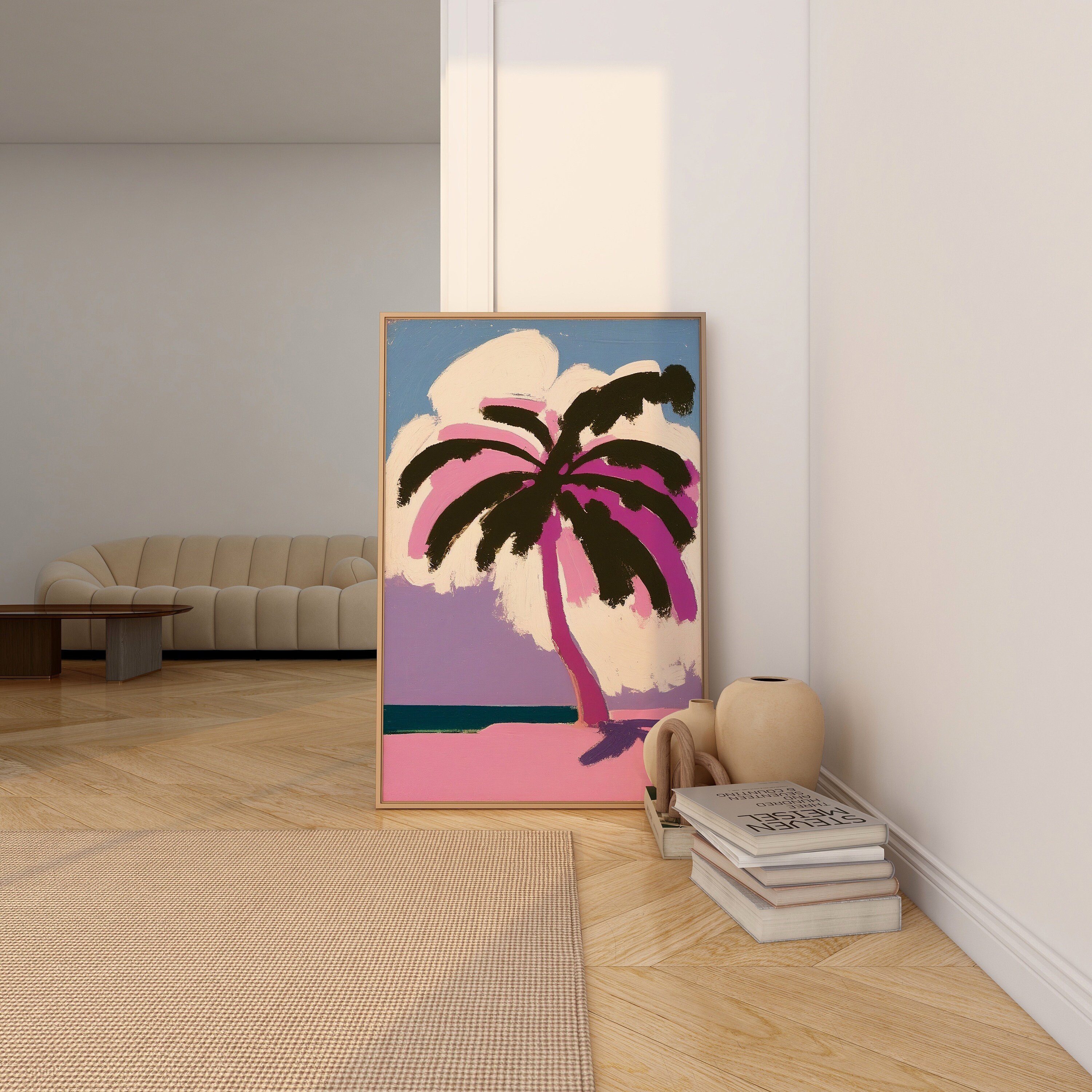 Henri Matisse Aesthetic Print, Palm Tree Art Print, Modern Art Print
