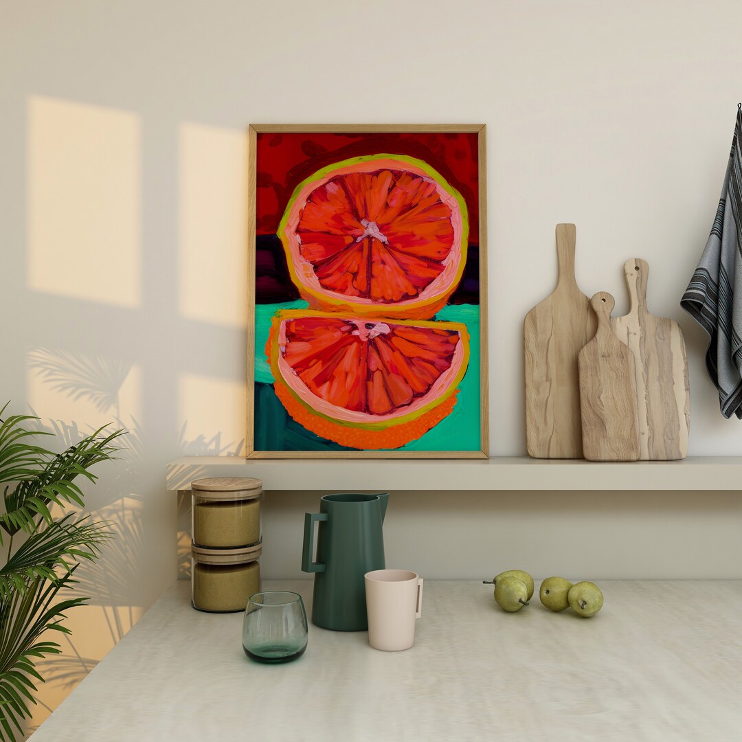 Henri Matisse Aesthetic Print, Citrus Art Print, Modern Art Print