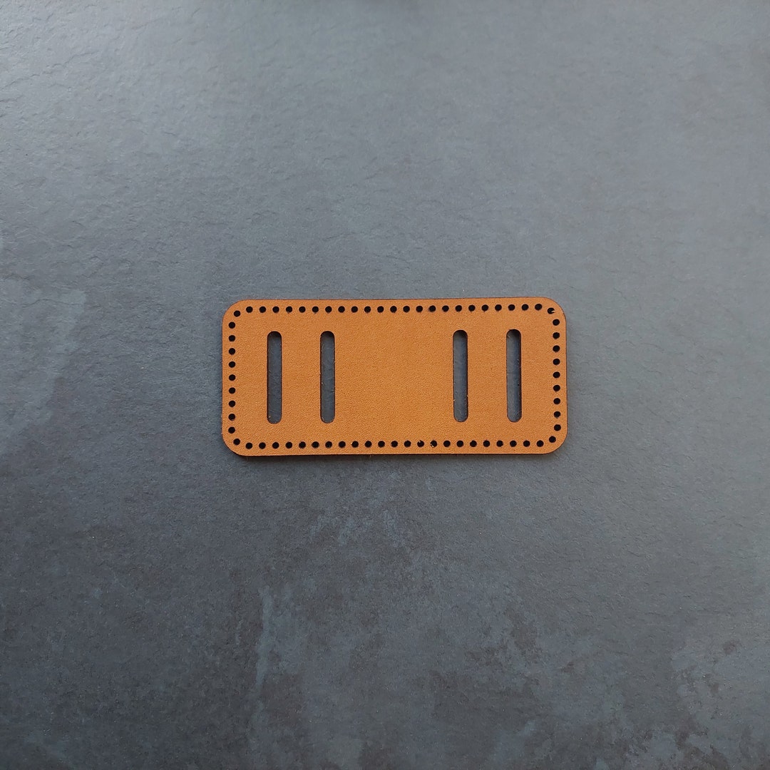 Leather Backpack Large 2 in 1 Patch Lash Tabs Pig Nose Free