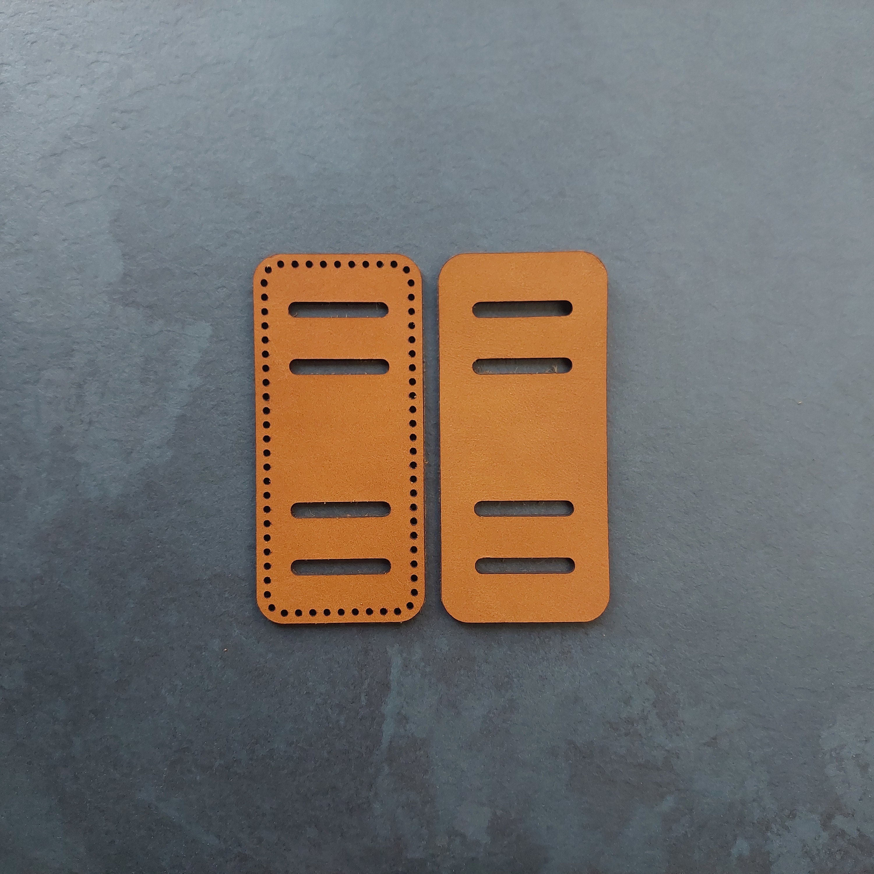 Leather Backpack Large 2 in 1 Patch Lash Tabs Pig Nose Free