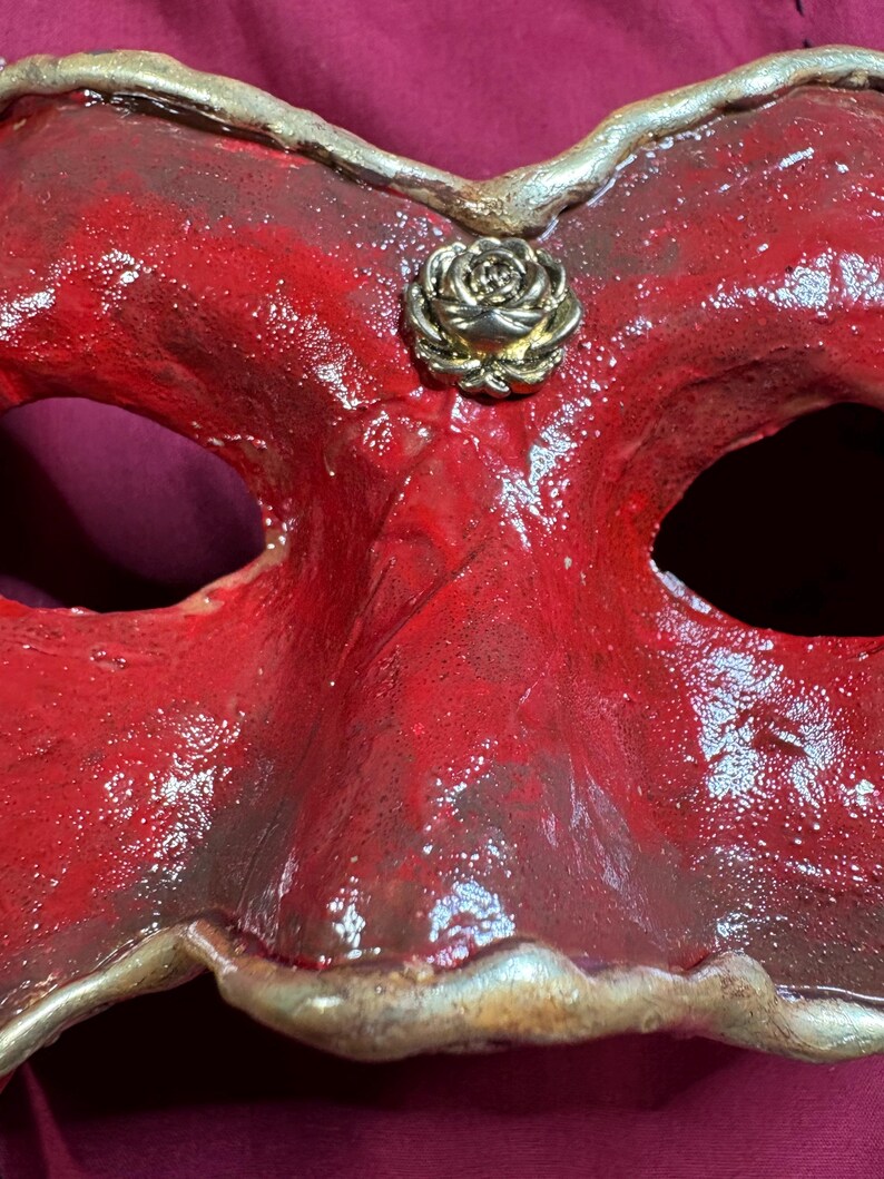 Red Rose Dreams Mask - Etsy