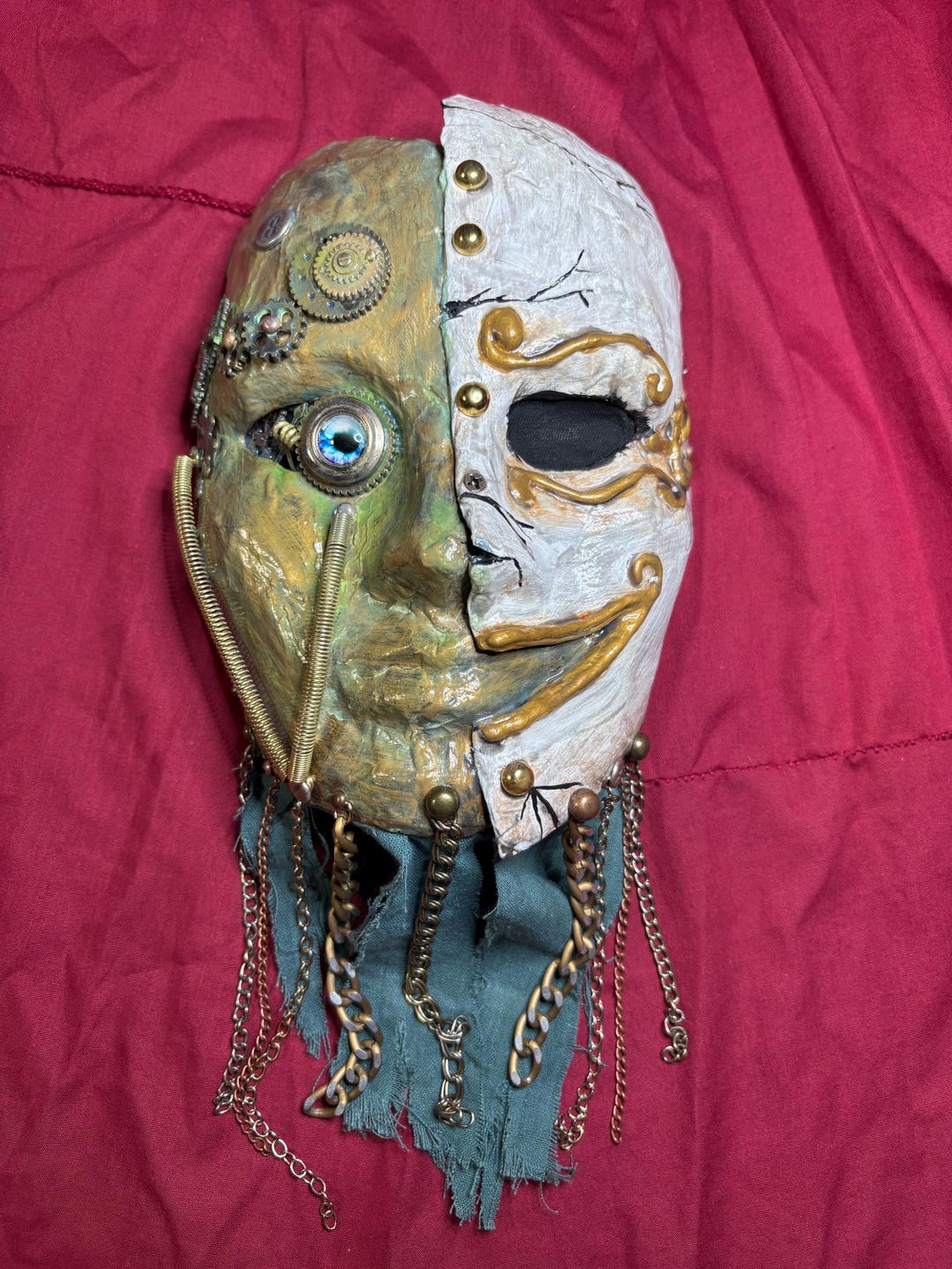 Storyteller Mask The Mechanical Storyteller Mask: He Will Protect Your Treasures, If You ...