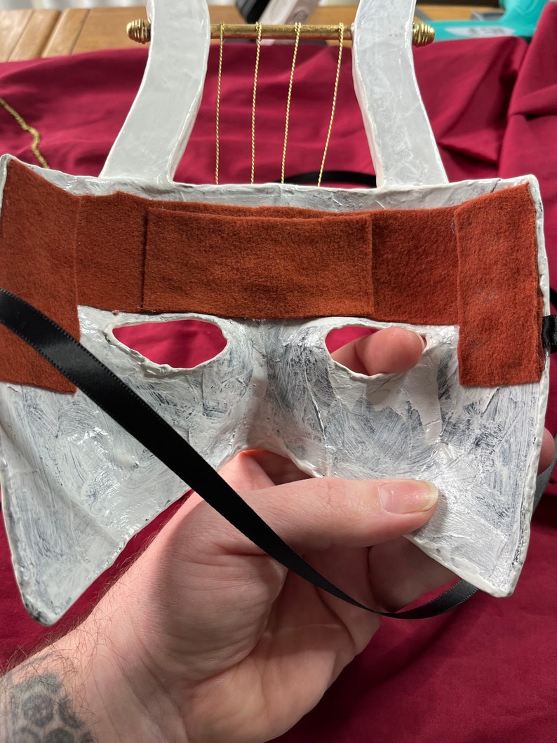 Orpheus’s Lyre Mask - Etsy