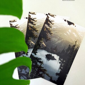 Pays des merveilles cascadien Carte postale