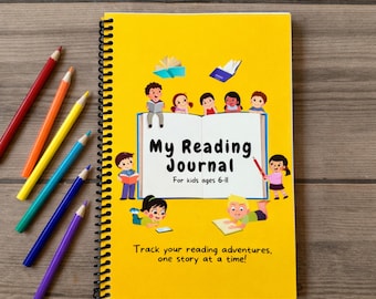 Lesetagebuch für Kinder – Buch-Tracker & Lesetagebuch (6–11 Jahre)