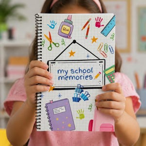Mein Schul Erinnerungsbuch, Ein Erinnerungs-Journal vom Schulanfang bis zur 6