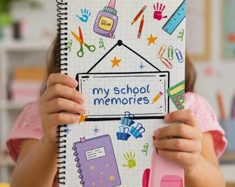 My School Memory Book, A Keepsake Journal from Reception to Year 6, A5
