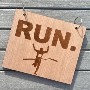 Running Bib Keeper | Running Bib Album | Racing Bib Holder | Running Bib Holder | Racing Bib Keeper | 5K Runners Gift | Race Bib | 10K Gift