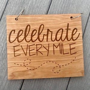Running Bib Album | Female Runners Bib Book | Personalized Runner&#39;s Gift | Wooden Race Bib Keeper | 5K Race Bib Keeper | Runner&#39;s Scrapbook