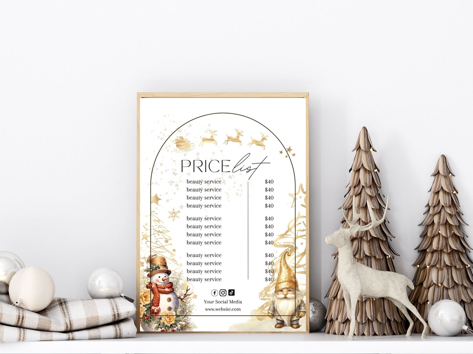 Christmas Salon Branding Christmas Price List And Scan To Pay Template christmas-salon-branding-christmas-price-list-and-scan-to-pay-template