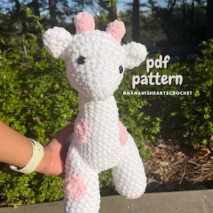 Giraffe Crochet Pattern (PDF)