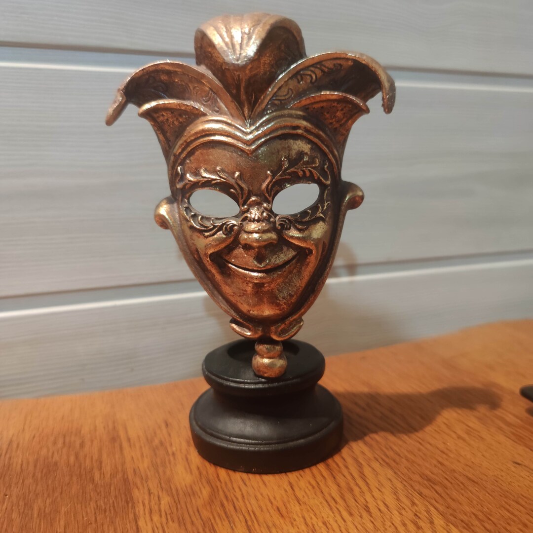 Decorative Mask Carnival Candlestick Etsy