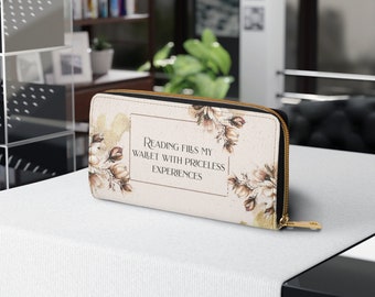Book Wallet | book purse, wallet for book lover, gift for book lover, bookish gift, wallet for women