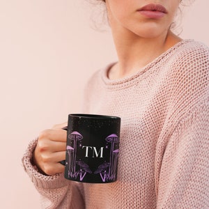 Personalized Mushroom Mug: Nature Lover Gift