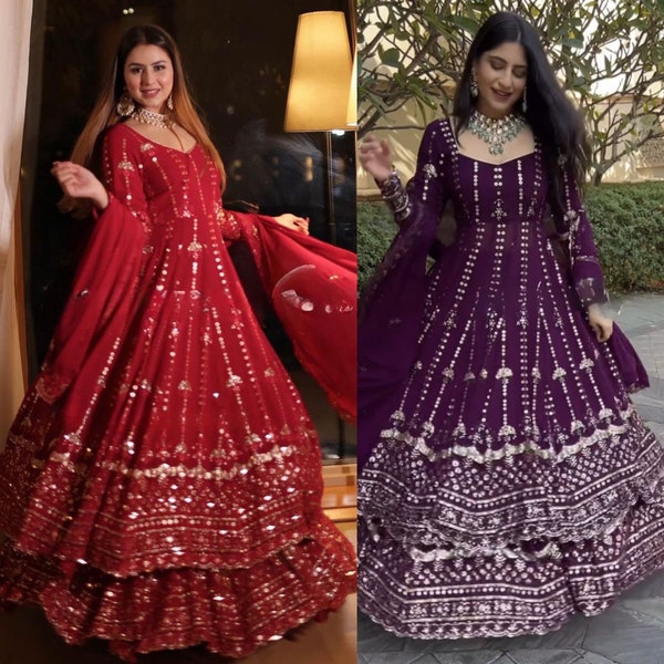 New Designer Lehenga Choli Women Western Outfits Bridesmaid Bridal Wedding Party Evening Reception Engagement Bollywood Dresses