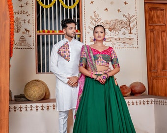 Wedding Party Couple Combo Set Lehenga Choli With Kurta Set Family Combo Outfits Indian Festive Bollywood Sabyasachi Designer Couple Dresses
