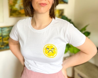 Angry Lemon Funny and Cute T-shirts | BeatrixGuitar Merch