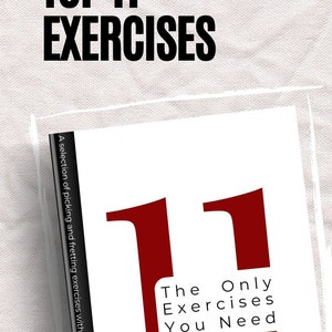 The Only Exercises You Need Top 11 Exercises Digital download workbook of my favourite 11 exercises tabs sheet music image 3