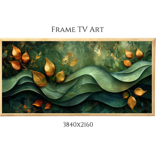 Frame TV Art Botanical Motifs, Frame Tv art modern, Frame Tv art contemporary, Frame Tv artwork, Tv picture frame, Tv Painting