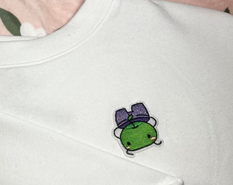Parche de Stardew-Junimo con pantalones cortos del alcalde